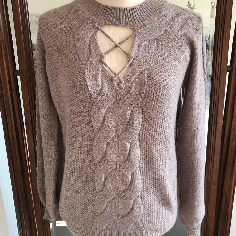 NEW Hem & Thread Lilac Sweater